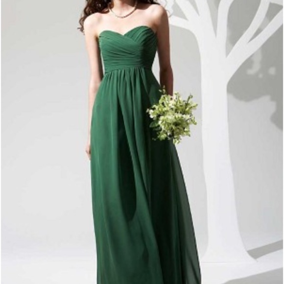 Jasmine‎ B2 B2078 Long Sweetheart Neckline Poly Chiffon Bridesmaid Dress - Picture 13 of 14